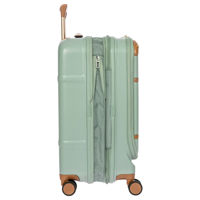 Brics Bellagio - 4-Rollen-Kabinentrolley mit Vortasche S 55 cm erw. USB (eucalyptus)