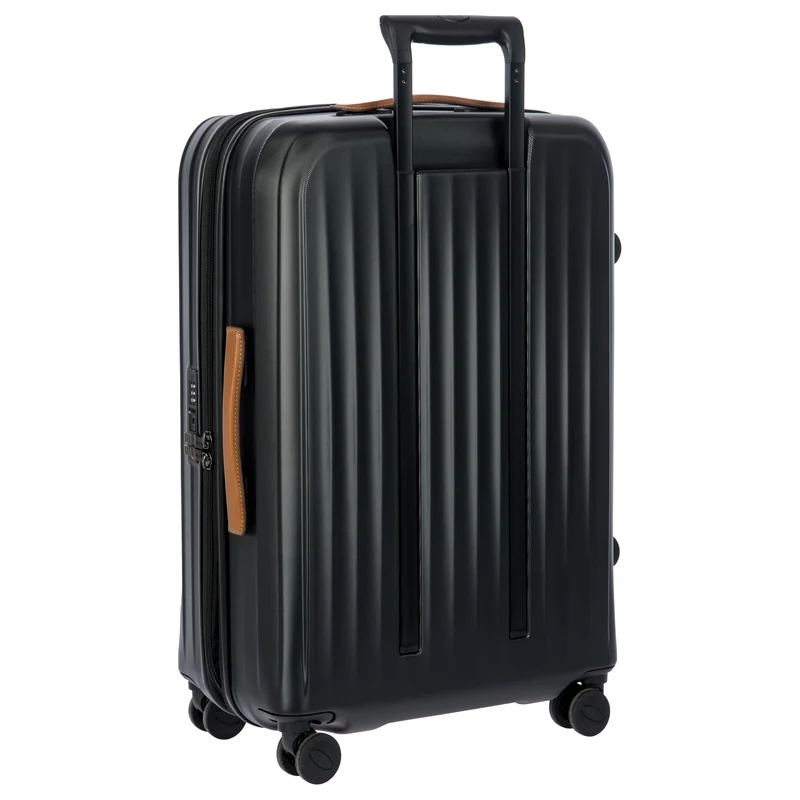 Brics Taormina - 4-Rollen-Trolley M 69 cm erw. (schwarz)