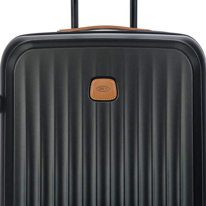 Brics Taormina - 4-Rollen-Trolley M 69 cm erw. (schwarz)