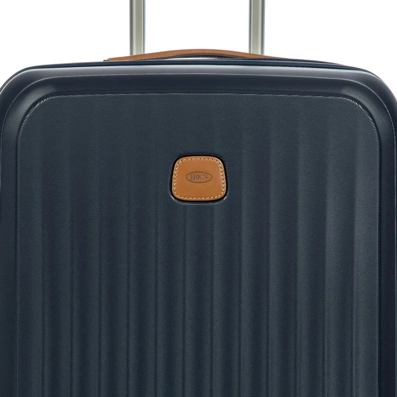 Brics Taormina - 4-Rollen-Trolley M 69 cm erw. (blau)