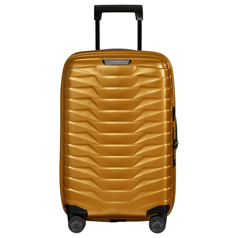 Samsonite Selection Proxis - 4-Rollen-Kabinentrolley 55 cm erw. (honey gold)