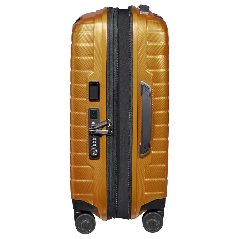 Samsonite Selection Proxis - 4-Rollen-Kabinentrolley 55 cm erw. (honey gold)