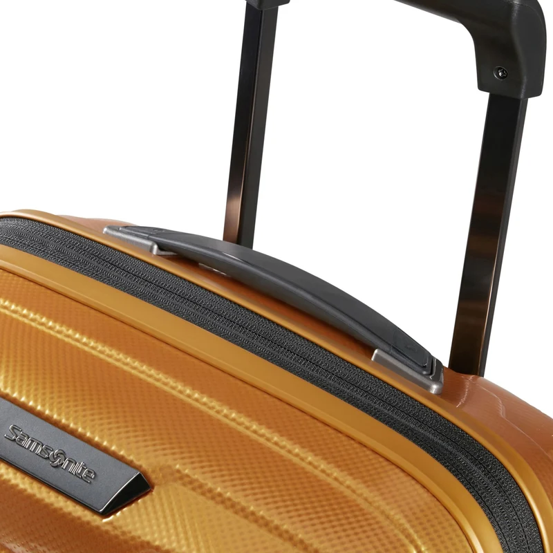 Samsonite Selection Proxis - 4-Rollen-Kabinentrolley 55 cm erw. (honey gold)