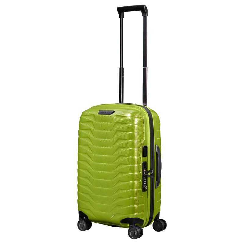 Samsonite Selection Proxis - 4-Rollen-Kabinentrolley 55 cm erw. (lime)