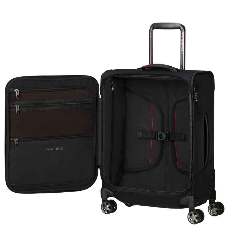 Samsonite Selection Pro-DLX 6 - 4-Rollen-Kabinentrolley 55 cm (black)