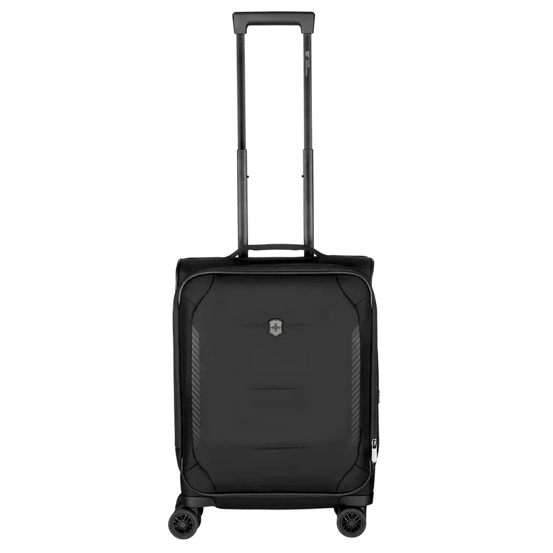 Victorinox Crosslight Global Softside - 4-Rollen-Kabinentrolley 55 cm erw. (black)