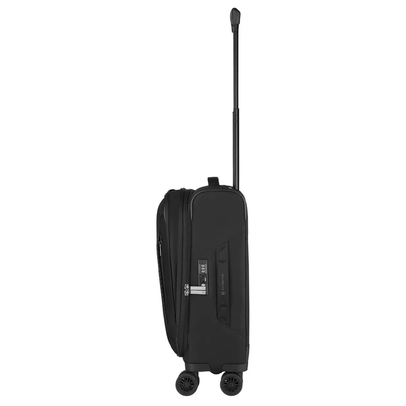 Victorinox Crosslight Global Softside - 4-Rollen-Kabinentrolley 55 cm erw. (black)