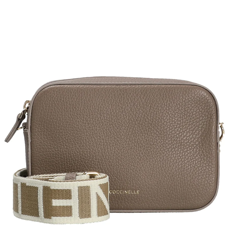 Coccinelle Tebe - Umhängetasche 19 cm (warm taupe 2)