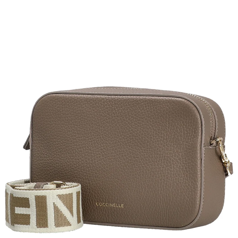 Coccinelle Tebe - Umhängetasche 19 cm (warm taupe 2)