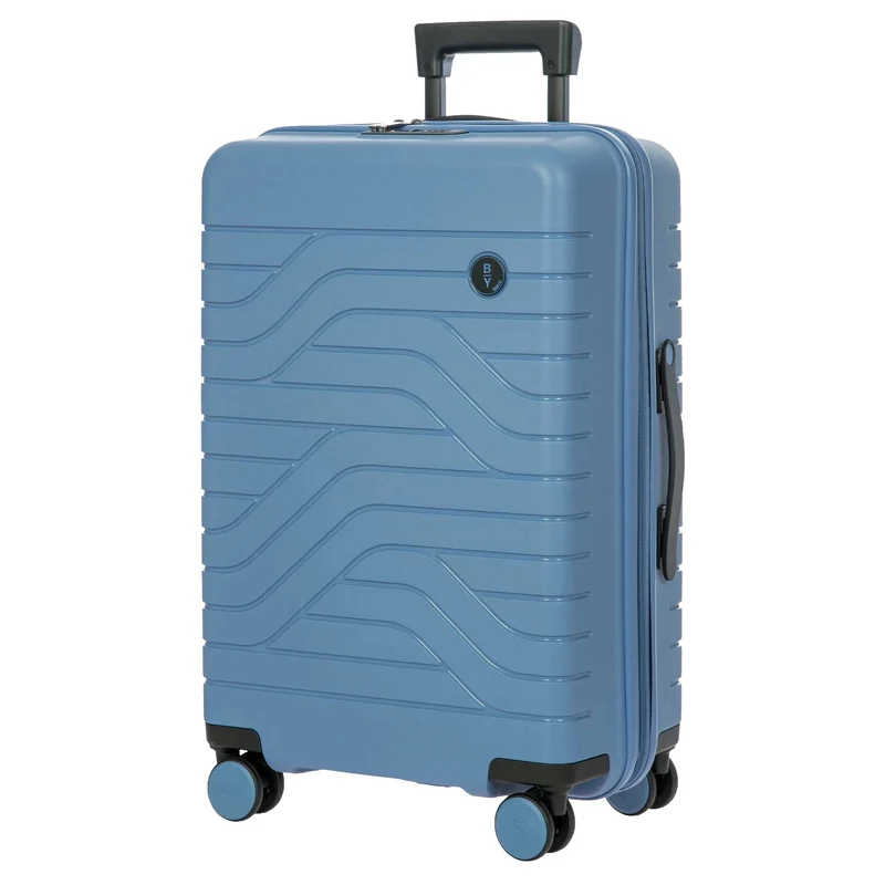 Brics BY Ulisse - 4-Rollen-Trolley 65 cm erw. (grey blue)