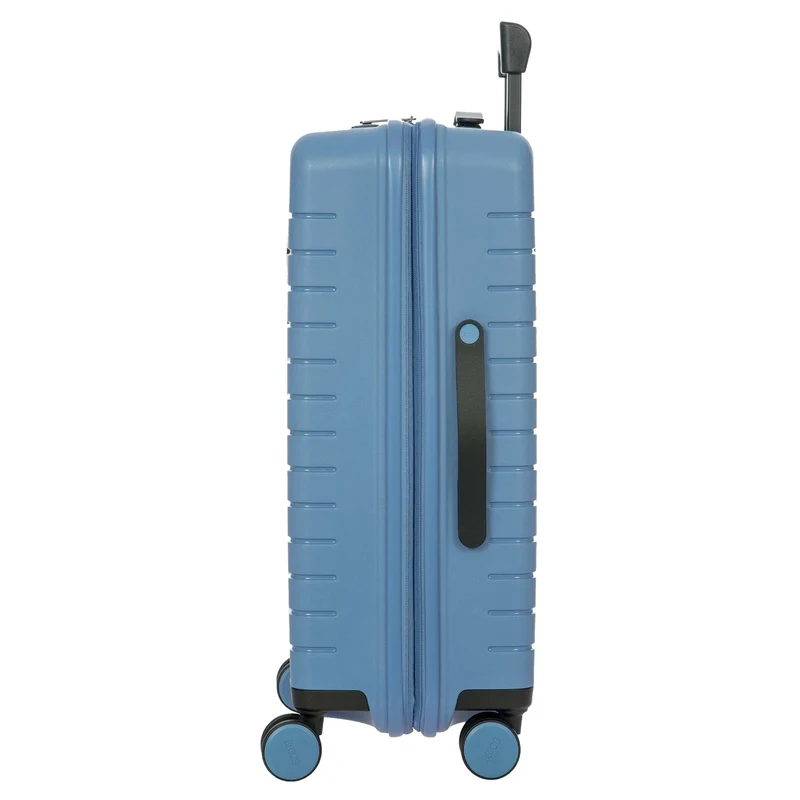 Brics BY Ulisse - 4-Rollen-Trolley 65 cm erw. (grey blue)