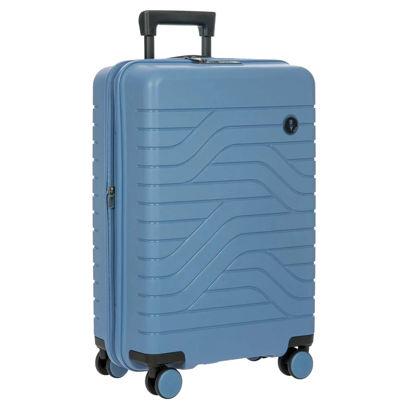 Brics BY Ulisse - 4-Rollen-Trolley 65 cm erw. (grey blue)