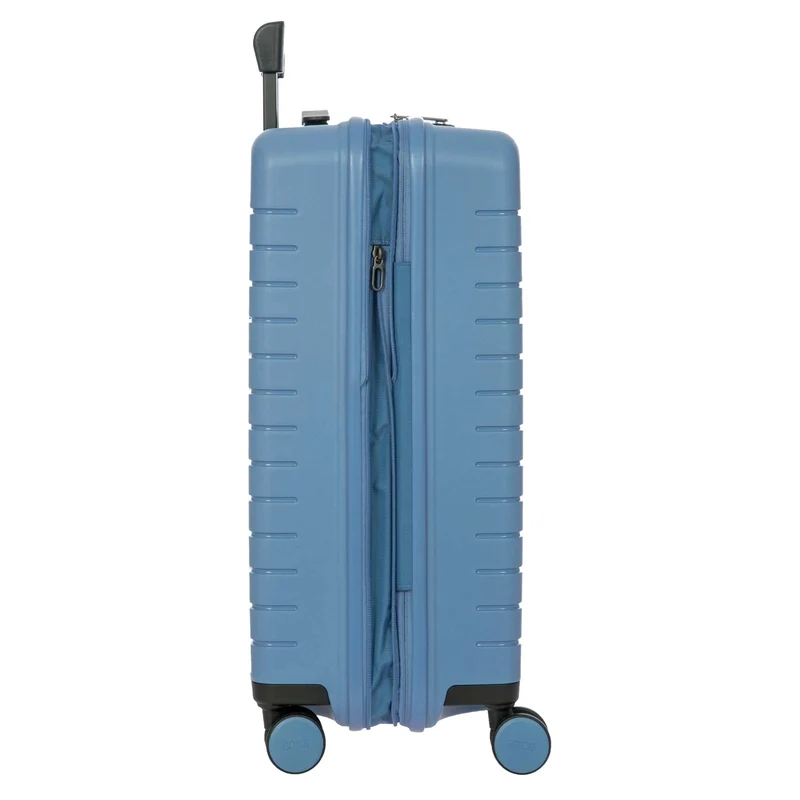 Brics BY Ulisse - 4-Rollen-Trolley 65 cm erw. (grey blue)