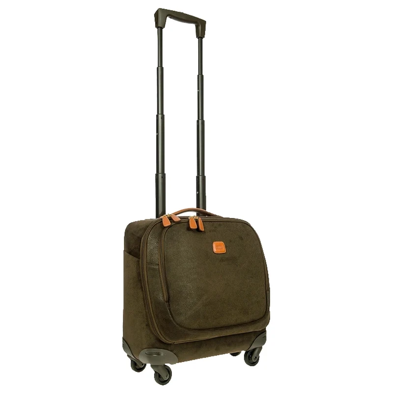 Brics Life Pilota Mobile Office Spinner 4-Rollen-Businesstrolley 43 cm (olive)