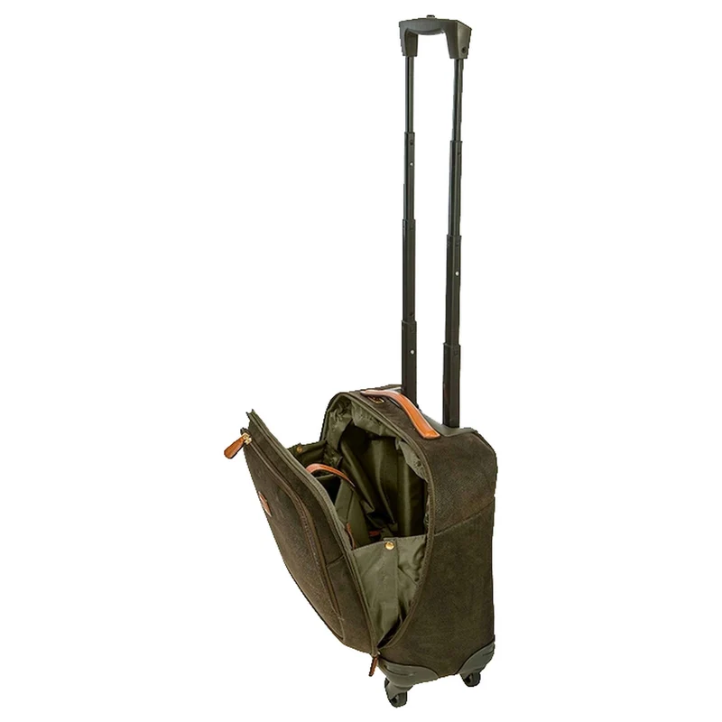 Brics Life Pilota Mobile Office Spinner 4-Rollen-Businesstrolley 43 cm (olive)