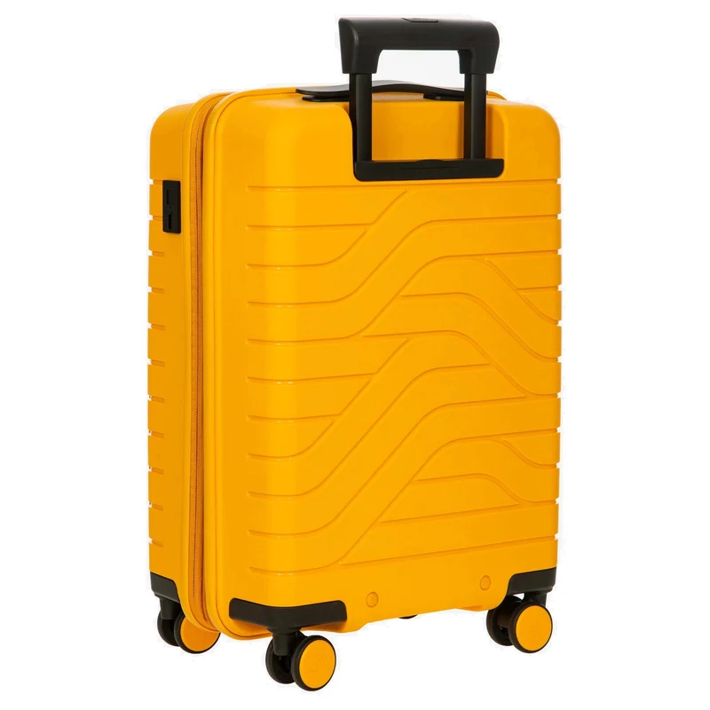 Brics BY Ulisse - 4-Rollen-Kabinentrolley mit Vortasche 55 cm erw. USB (mango)