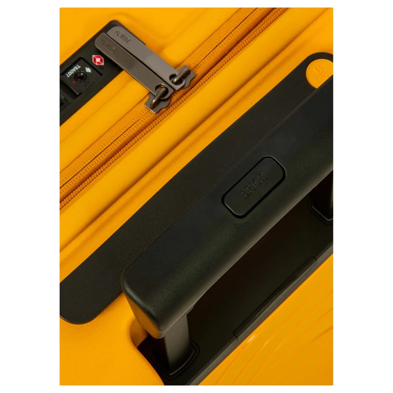 Brics BY Ulisse - 4-Rollen-Kabinentrolley mit Vortasche 55 cm erw. USB (mango)