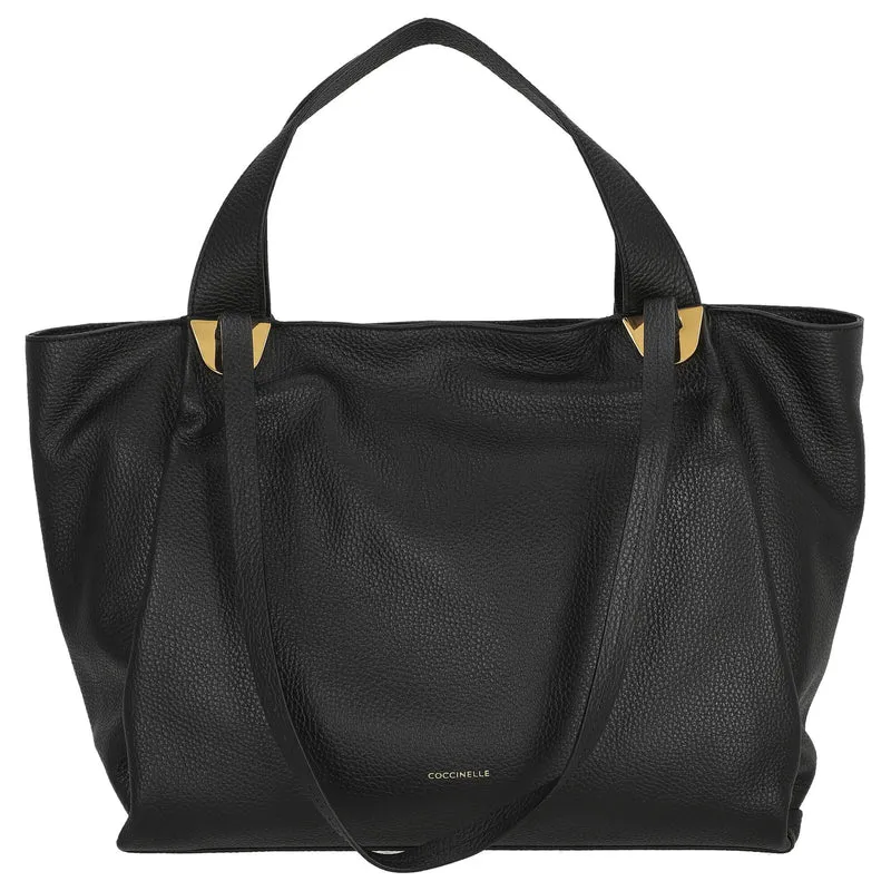 Coccinelle Oliver - Shopper 35 cm (noir)