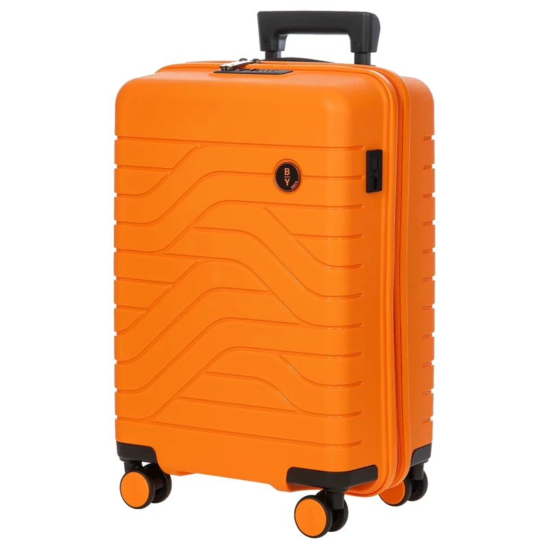 Brics BY Ulisse - 4-Rollen-Kabinentrolley 55 cm erw. (orange)