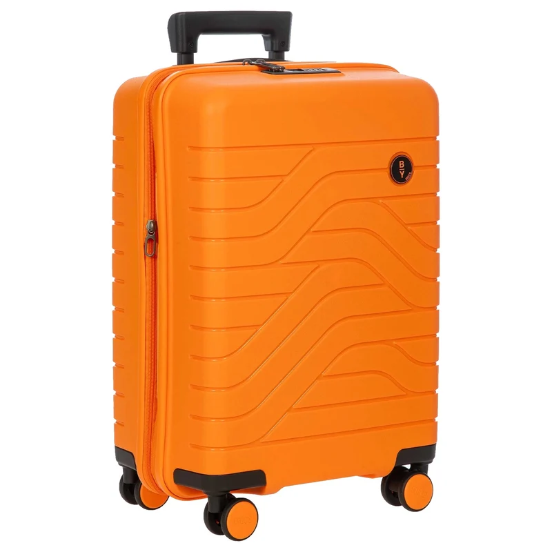 Brics BY Ulisse - 4-Rollen-Kabinentrolley 55 cm erw. (orange)