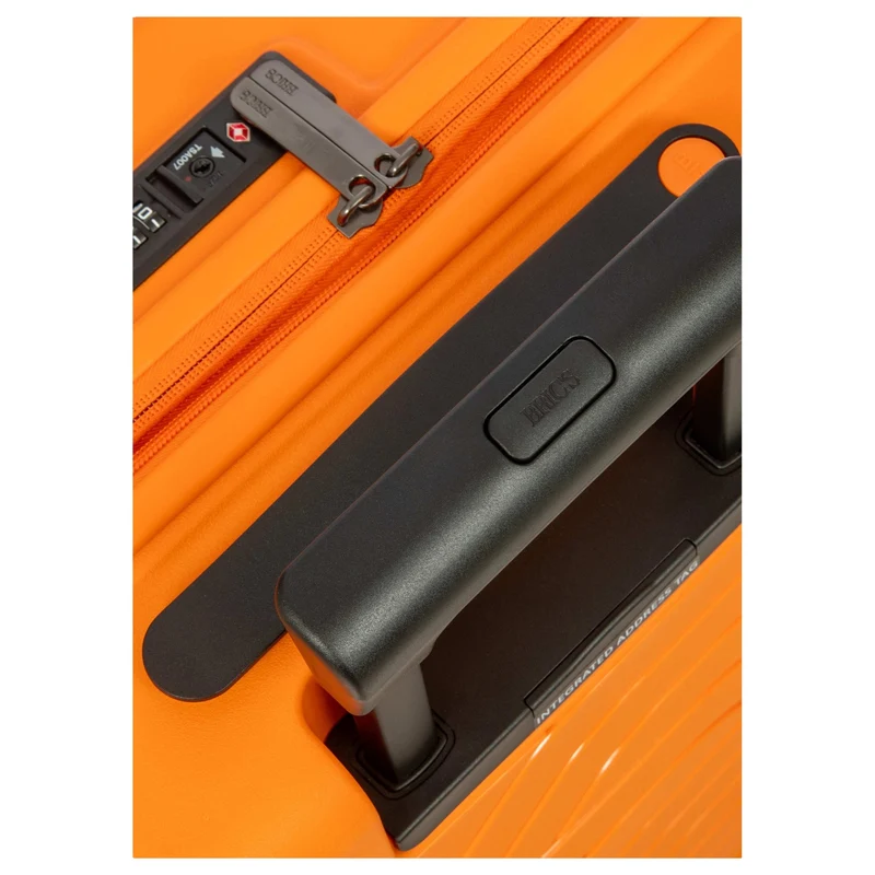 Brics BY Ulisse - 4-Rollen-Kabinentrolley 55 cm erw. (orange)