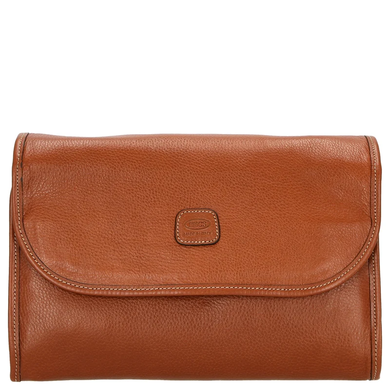 Brics Life Pelle - Kulturbeutel 30 cm (cognac)