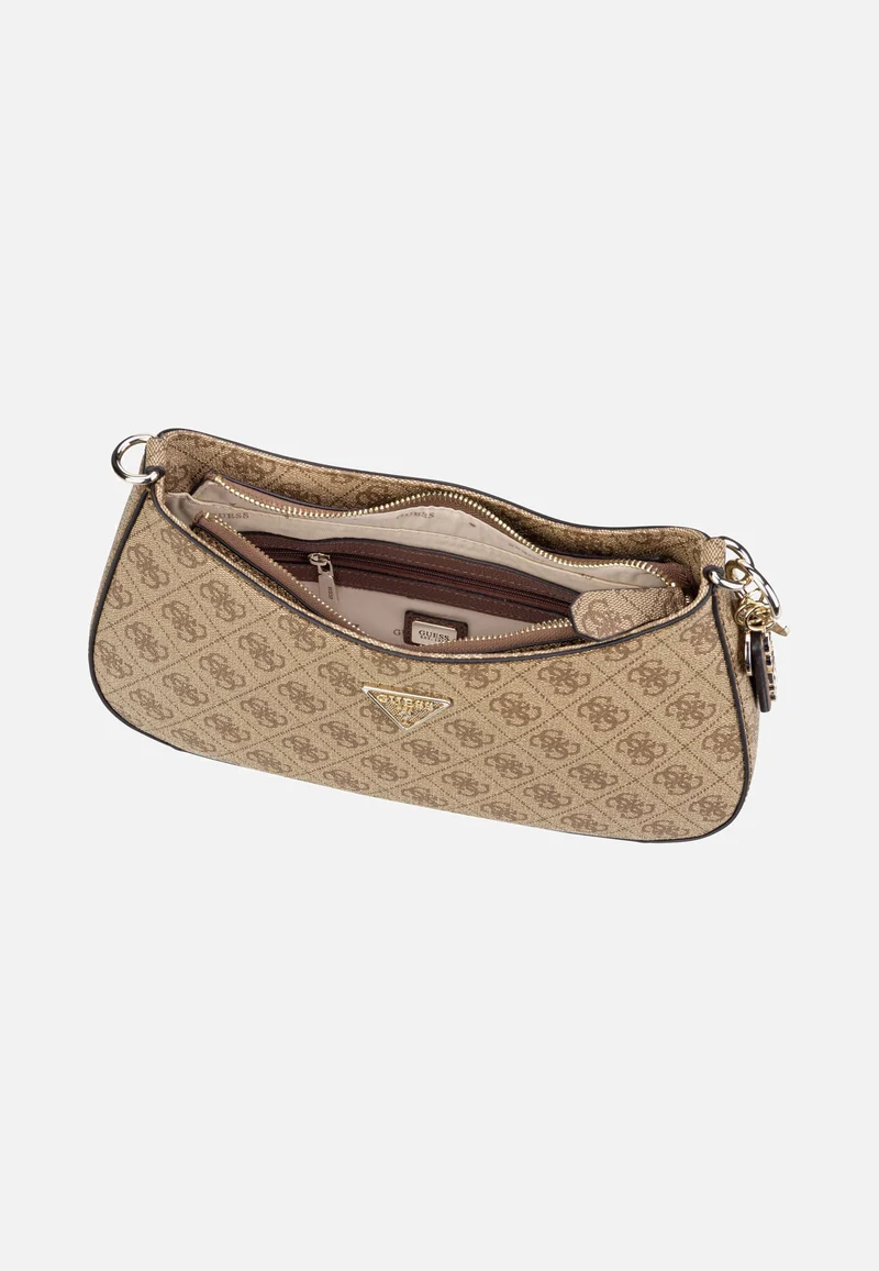 Noelle II Top Zip SHB 72180 Logo Latte/Brown - Abendtasche