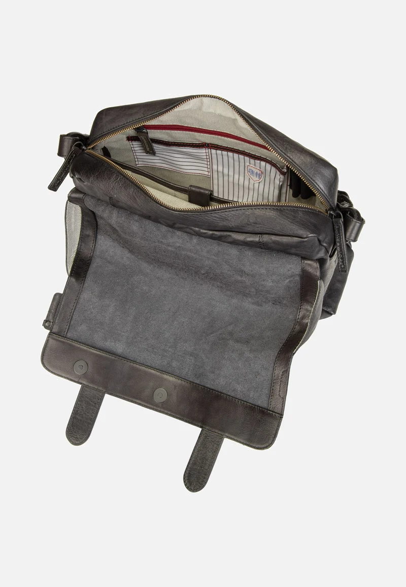 Mrs. Honey Pie Black Smoke - Messenger Bag