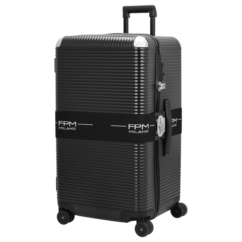 FPM Milano Bank Zip Deluxe Trunk on Wheels M - 4-Rollen-Trolley M 73 cm (eclipse black)