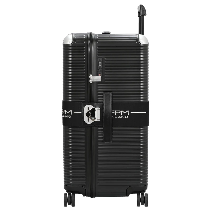 FPM Milano Bank Zip Deluxe Trunk on Wheels M - 4-Rollen-Trolley M 73 cm (eclipse black)