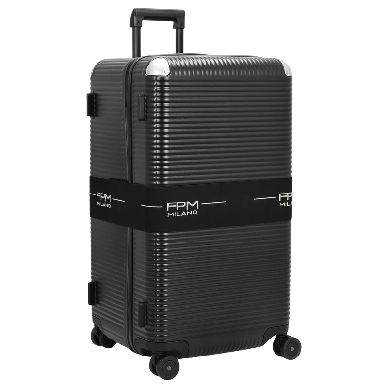 FPM Milano Bank Zip Deluxe Trunk on Wheels M - 4-Rollen-Trolley M 73 cm (eclipse black)