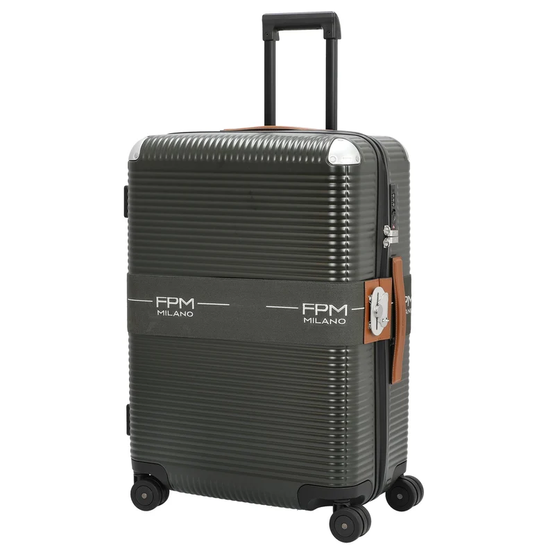 FPM Milano Bank Zip Deluxe Spinner 68 - 4-Rollen-Trolley M 68 cm (moss green)