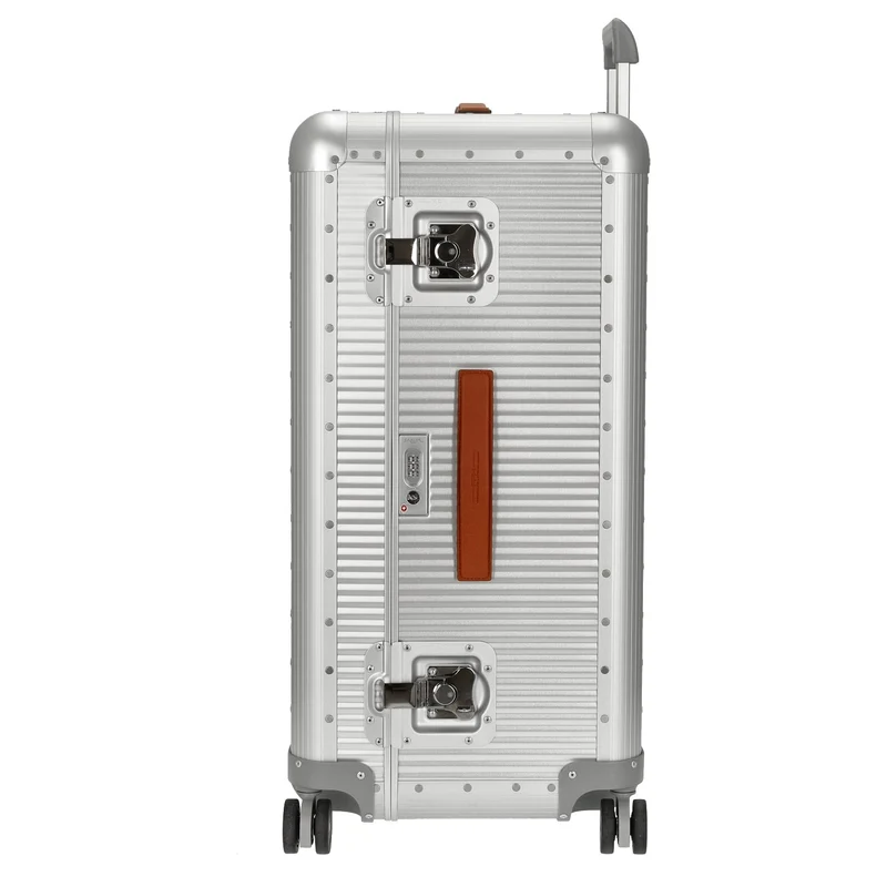 FPM Milano Bank aluminum Trunk on Wheels - 4-Rollen-Trolley 75,5 cm (moonlight silver)