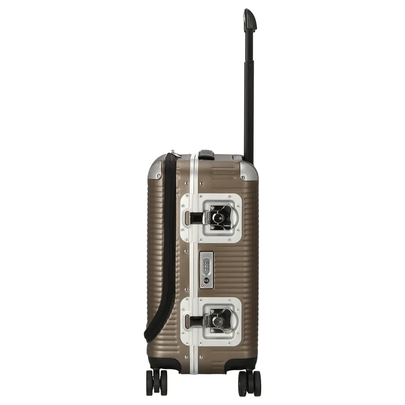 FPM Milano Bank Light Spinner 53 front pocket - 4-Rollen-Kabinentrolley 53 cm (matt almond)