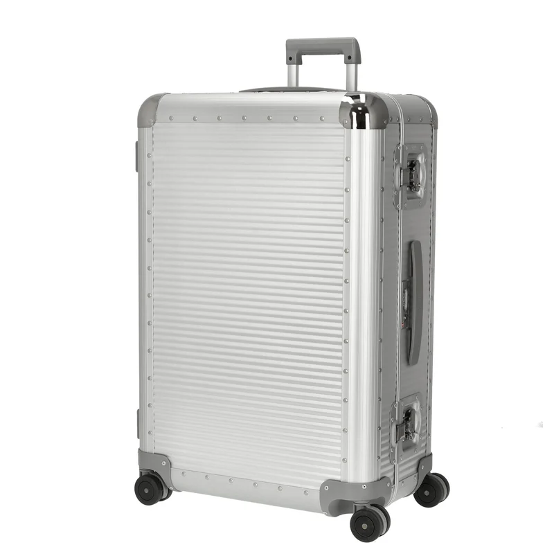 FPM Milano Bank S aluminum Spinner 76 - 4-Rollen-Trolley 75 cm (moonlight silver)