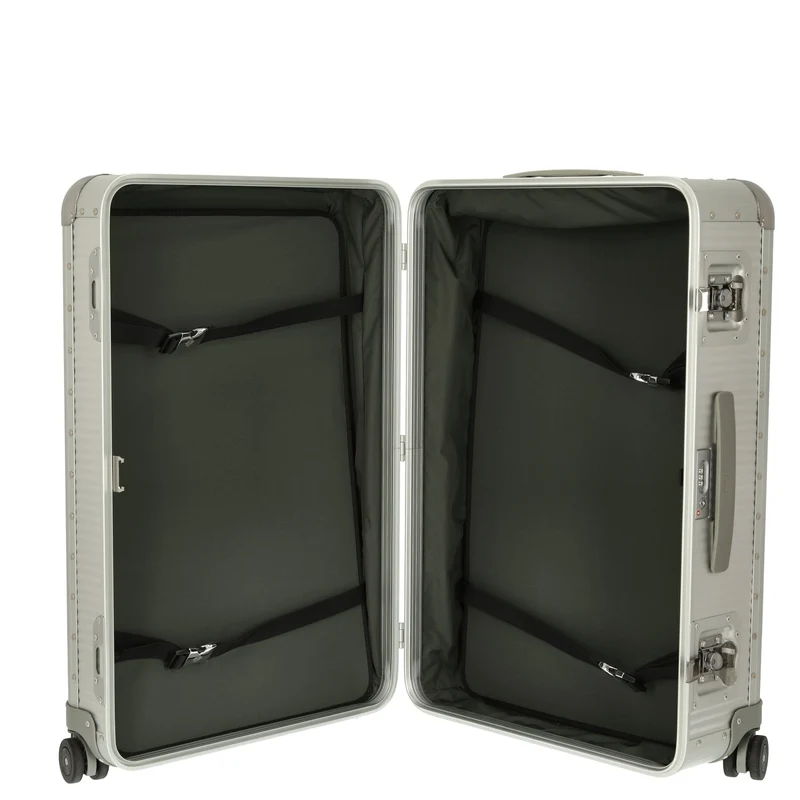 FPM Milano Bank S aluminum Spinner 76 - 4-Rollen-Trolley 75 cm (moonlight silver)