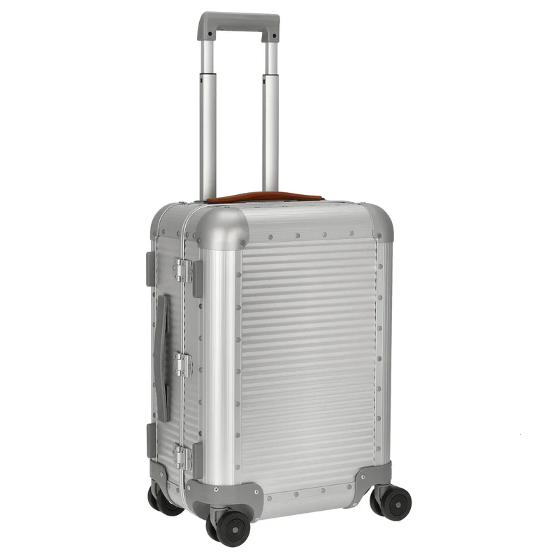 FPM Milano Bank aluminum Spinner 53 - 4-Rollen-Kabinentrolley 53/25 cm (moonlight silver)