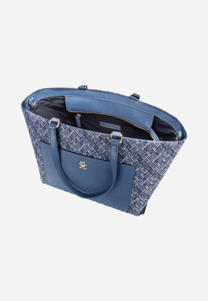 TH Distinct Tote Mono PF24 Fossil Blue Mono - Shopper