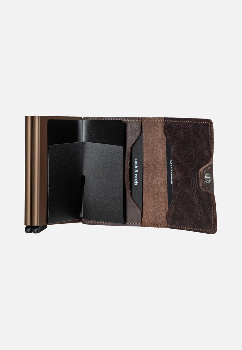 Twinwallet Vintage Chocolate - Portemonnaie