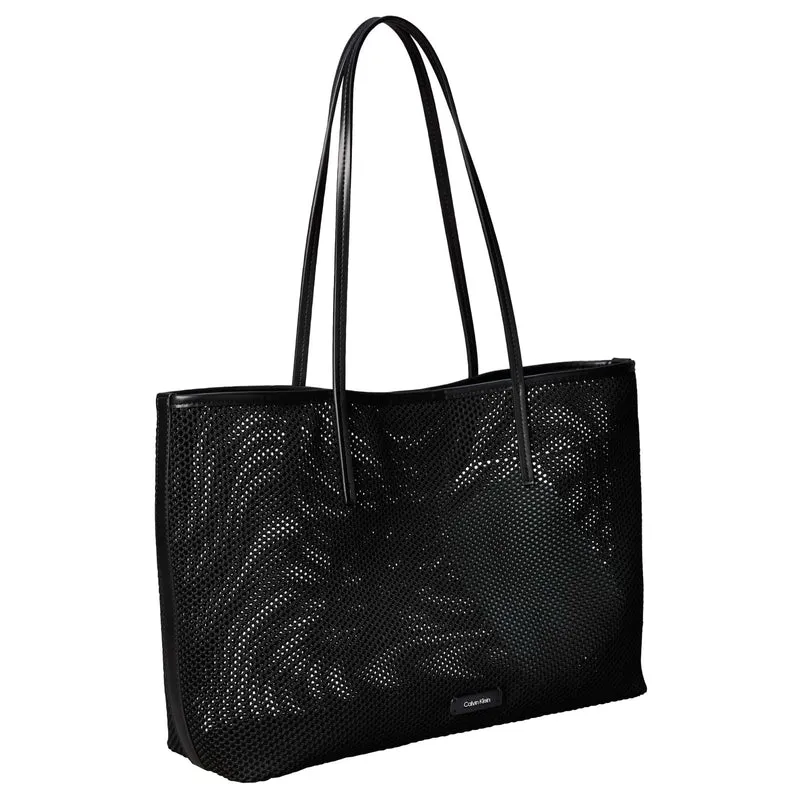Calvin Klein Emblem Mesh - Shopper (black)