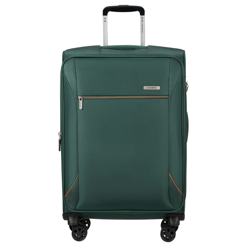 Samsonite Base Breeze - 4-Rollen Trolley 67 cm erw. (dark green)