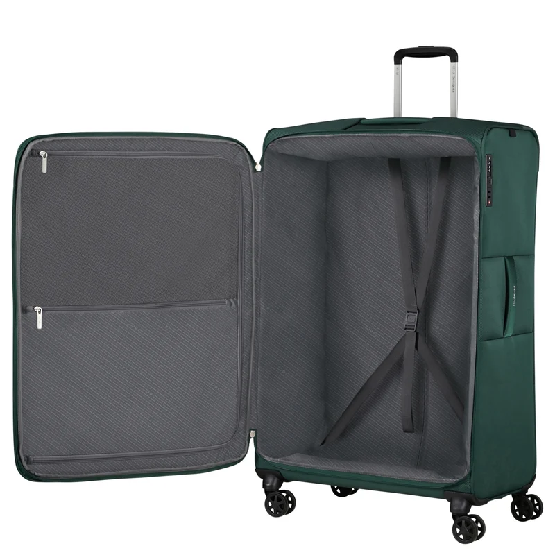 Samsonite Base Breeze - 4-Rollen-Trolley 78 cm erw. (dark green)
