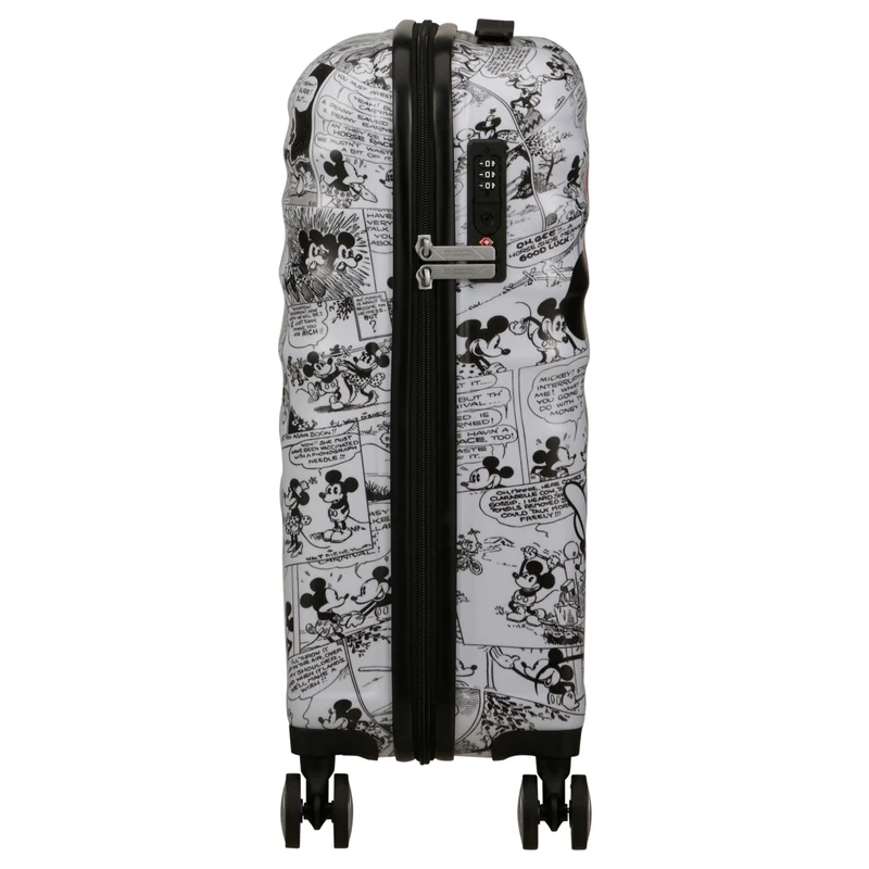 American Tourister Wavebreaker Disney - 4-Rollen-Kabinentrolley 55 cm (weiß)