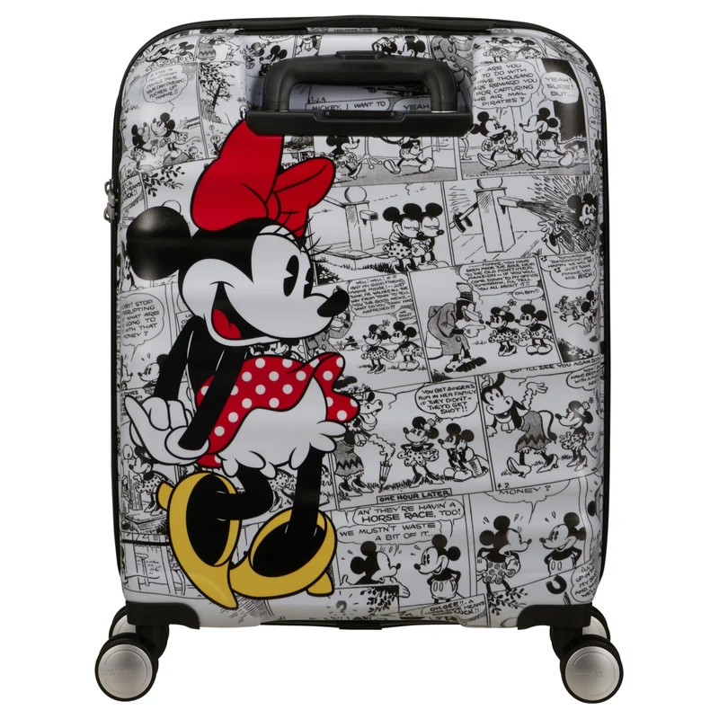 American Tourister Wavebreaker Disney - 4-Rollen-Kabinentrolley 55 cm (weiß)
