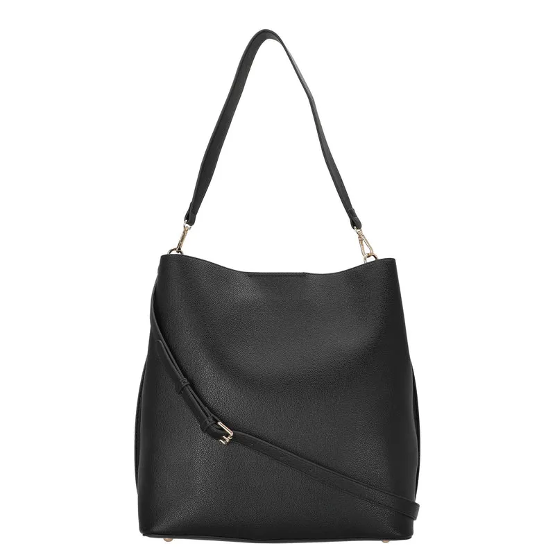 Seidenfelt Meloy Hobo - Schultertasche (black)