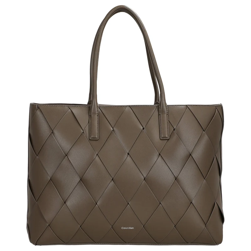 Calvin Klein Woven - Shopper M 42 cm (teak)