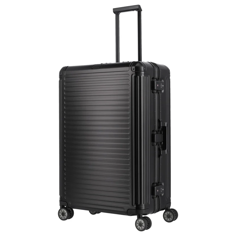 Travelite Next - 4-Rollen-Trolley L 77 cm (black)