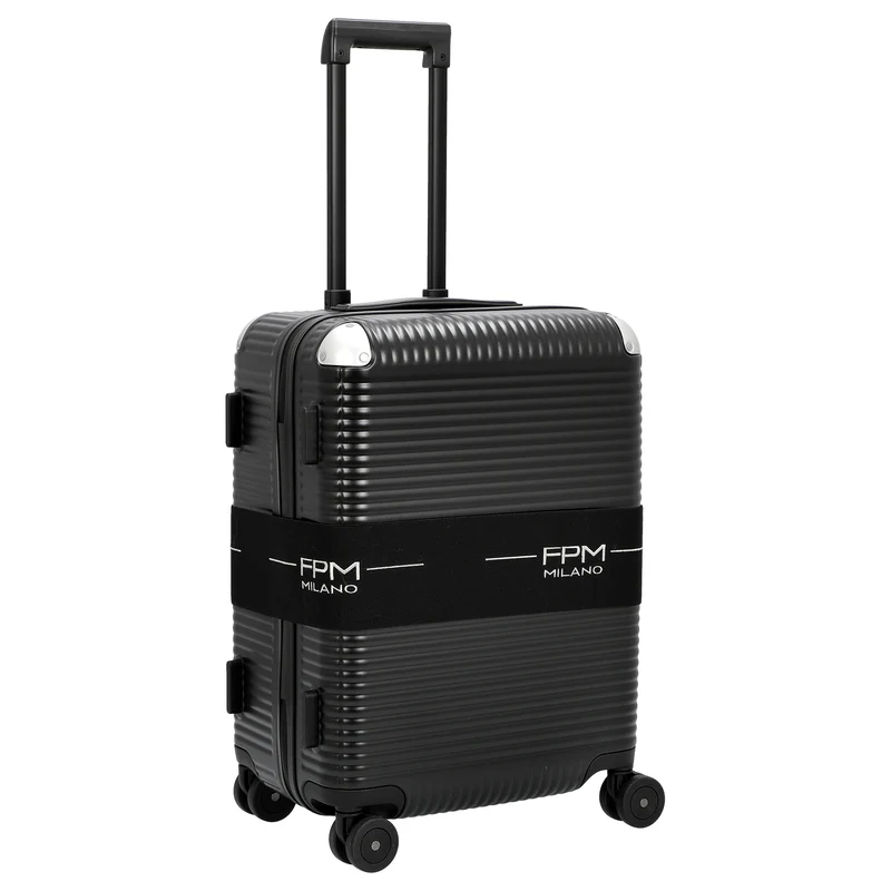 FPM Milano Bank Zip Deluxe Spinner 55 M - 4-Rollen-Kabinentrolley 55 M cm (eclipse black)