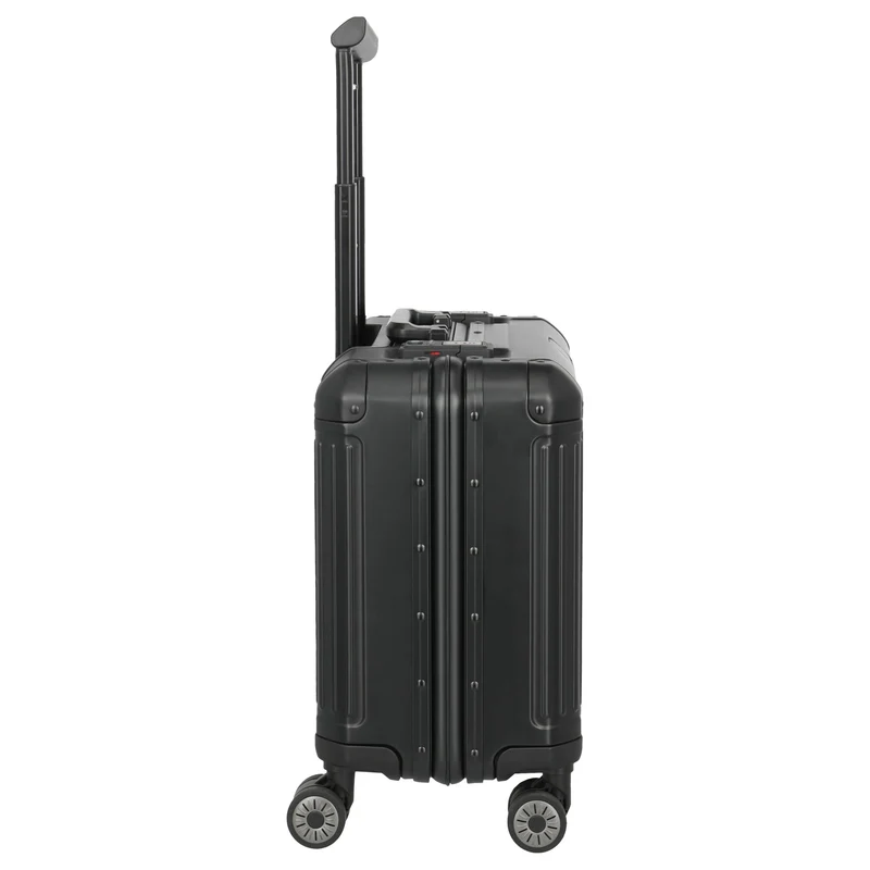 Travelite Next - 4-Rollen-Businesstrolley 45 cm (schwarz)