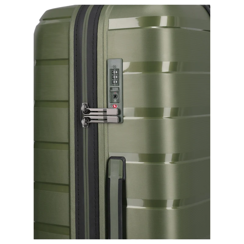 Travelite Air Base - 4-Rollen-Trolley Set 3tlg. erw. (olive)